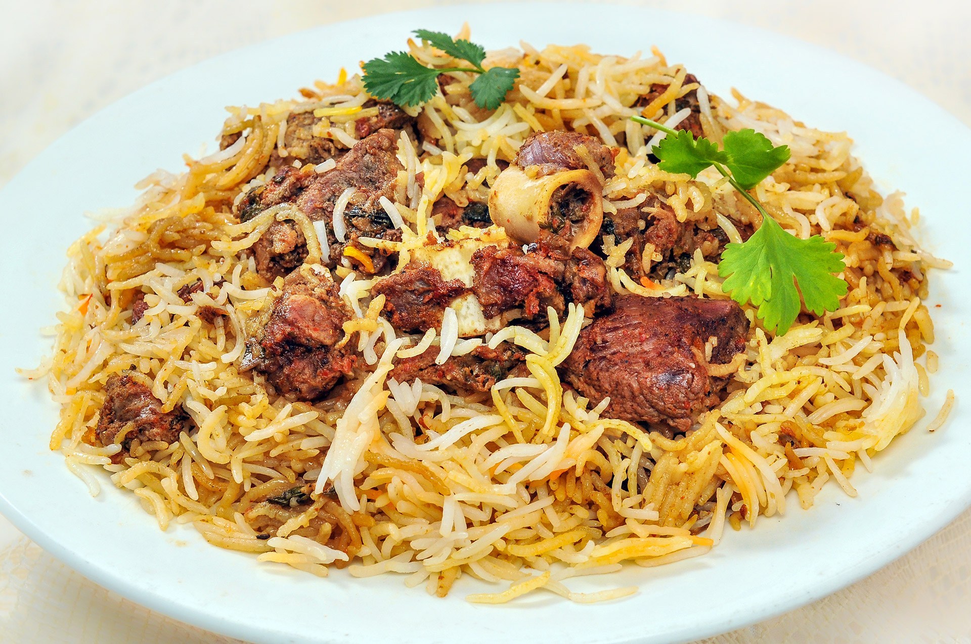 Goat Fry Piece Biryani