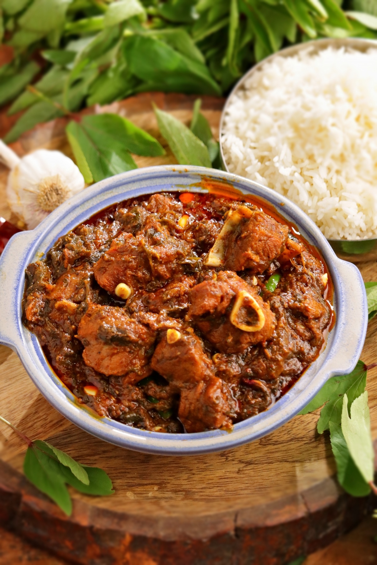 Gongura Goat Fry