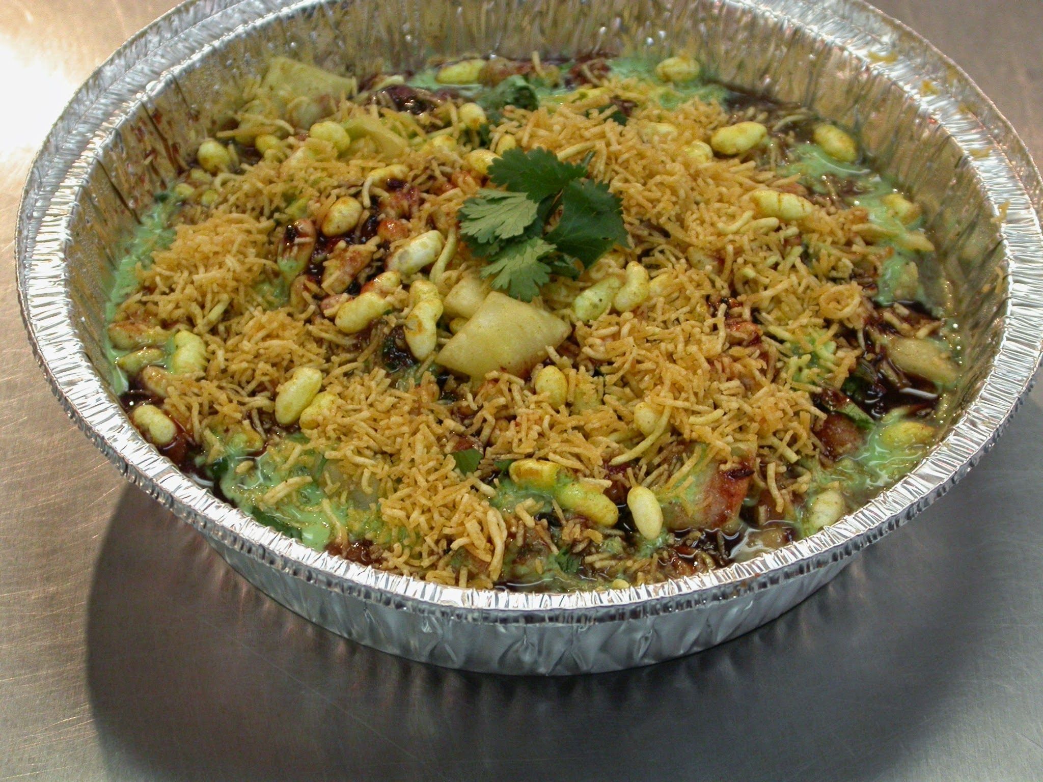 Papdi Chaat Tray