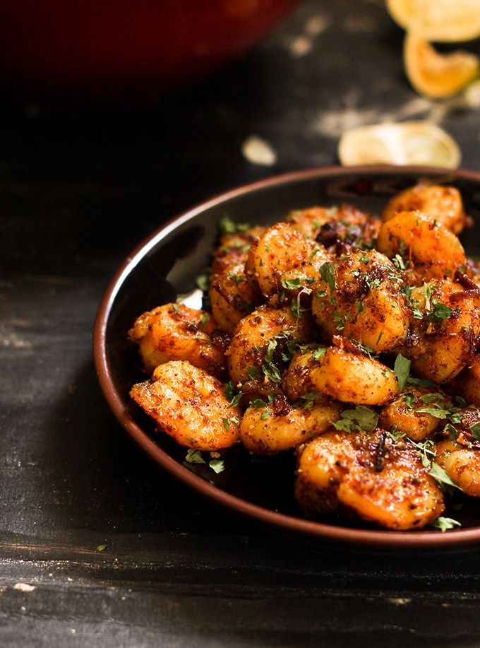 Shrimp Pepper Fry