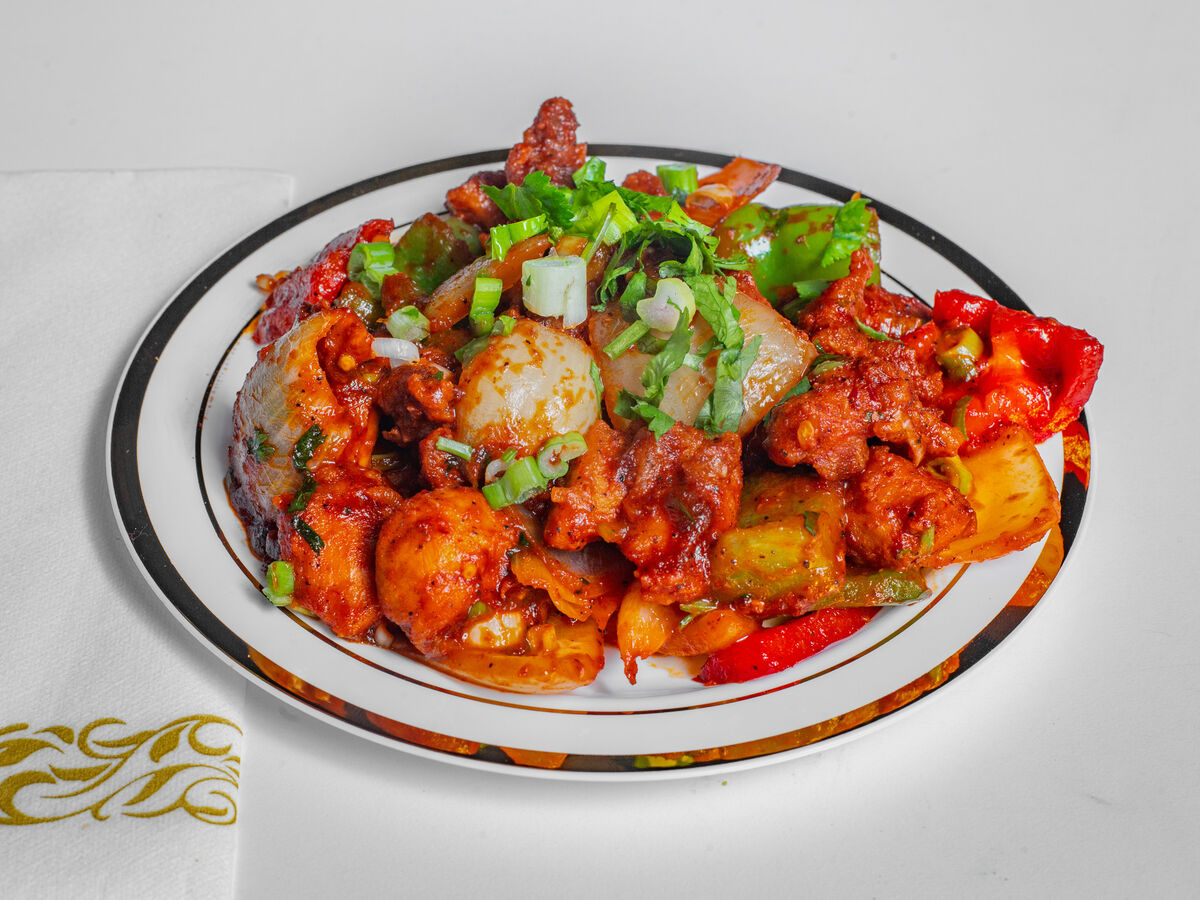 Chilli chicken Indo-Chinese at Pastry Corner